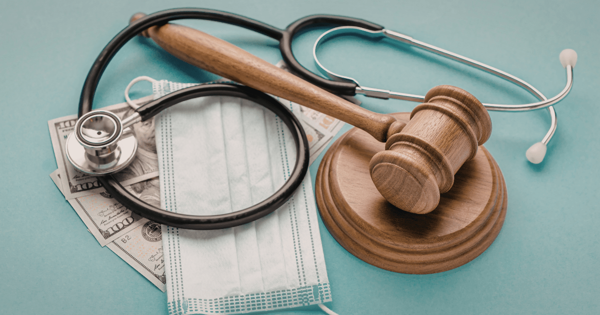 Medical Malpractice Claims: Understanding Your Legal Rights Gavel and medical supplies